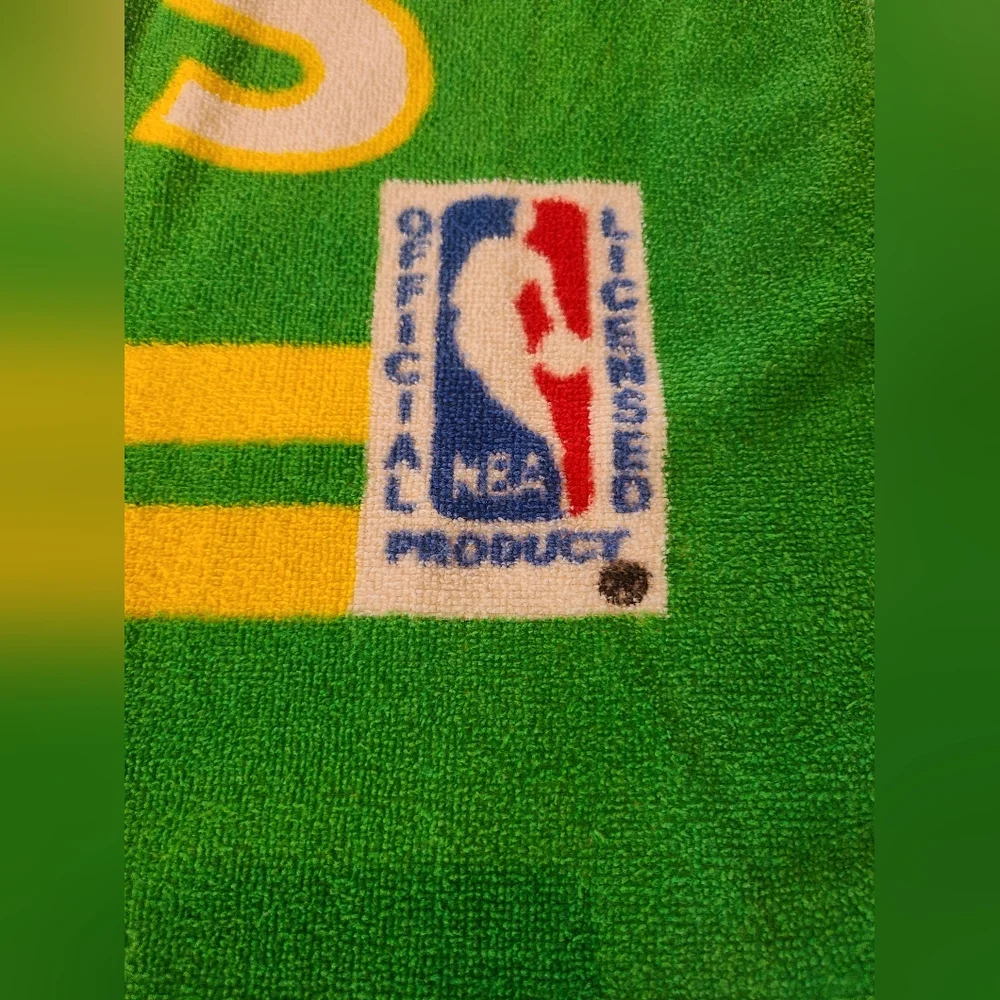 Vintage Boston Celtics Basketball NBA Beach towel